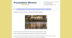 Desktop Screenshot of coastlinedingle.com