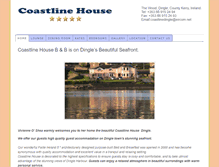 Tablet Screenshot of coastlinedingle.com